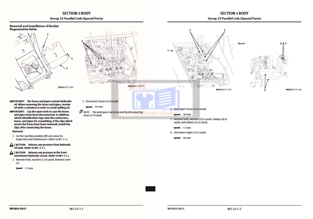 Hitachi ZW180-6, Hitachi ZW180PL-6 Wheel Loader Workshop Manual - Image 3