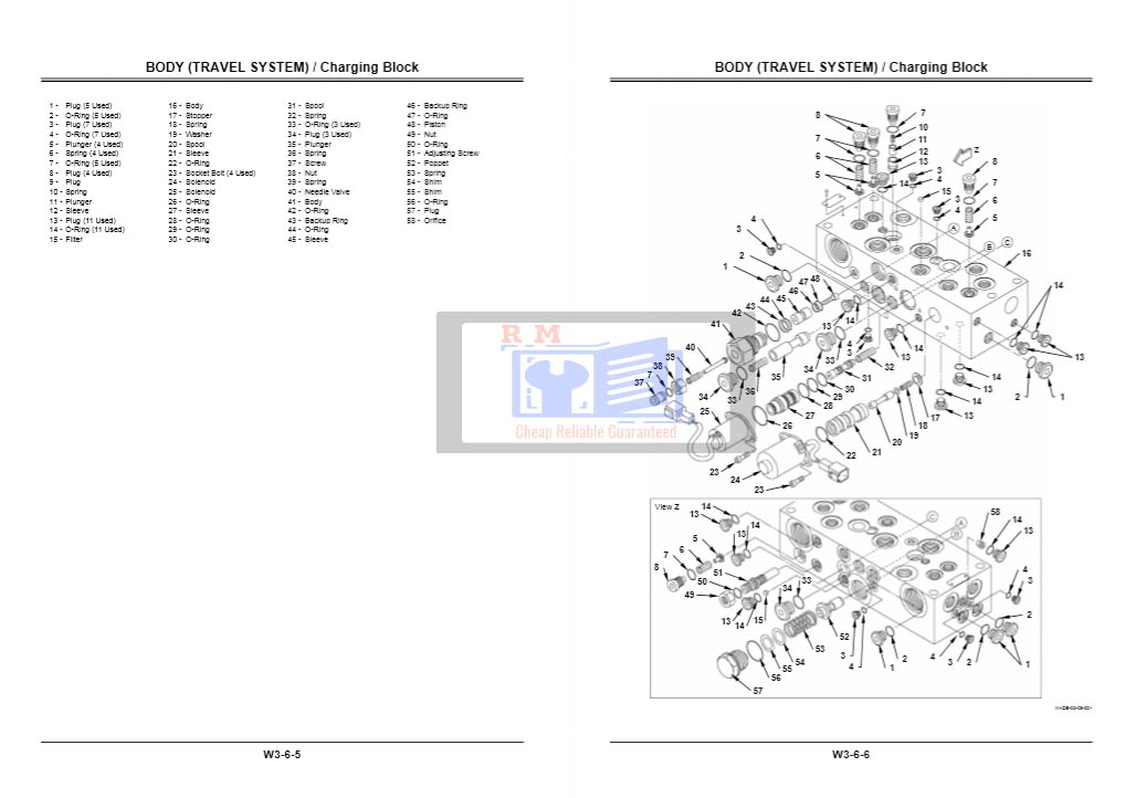 Hitachi ZW220, Hitachi ZW250 Wheel Loaders Workshop Manual - Image 5