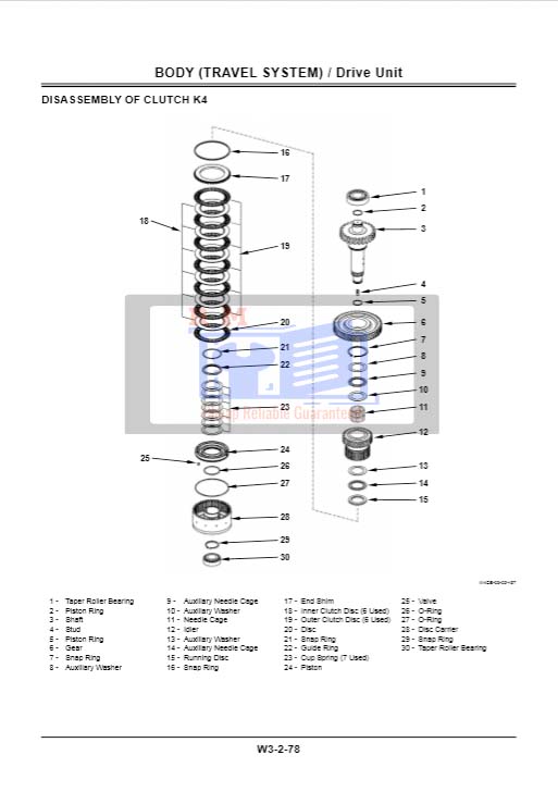 Hitachi ZW220, Hitachi ZW250 Wheel Loader Workshop Manual - Image 4