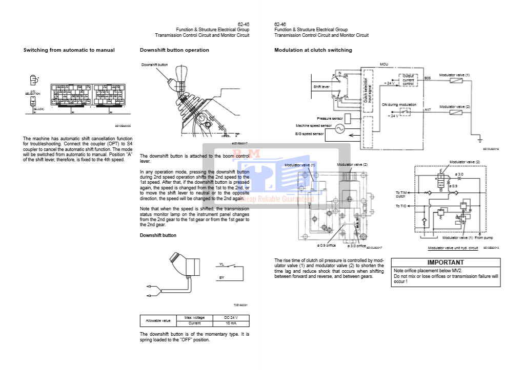 Hitachi ZW370 Wheel Loader Technical Manuals - Image 6