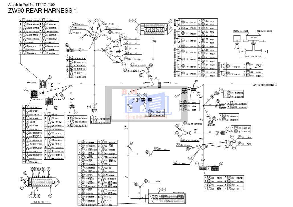 Hitachi ZW 80, Hitachi ZW 90 Wheel Loader Workshop Manual and Diagrams - Image 6