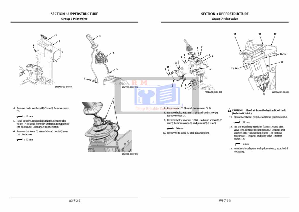 Hitachi ZX17U-5A and Hitachi ZX19U-5A Excavator Workshop Manual - Image 5