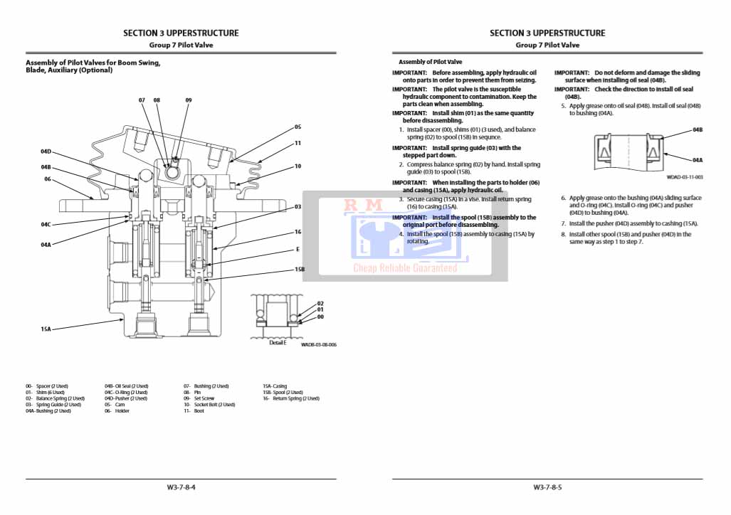 Hitachi ZX17U-5A and Hitachi ZX19U-5A Excavator Workshop Manual - Image 4