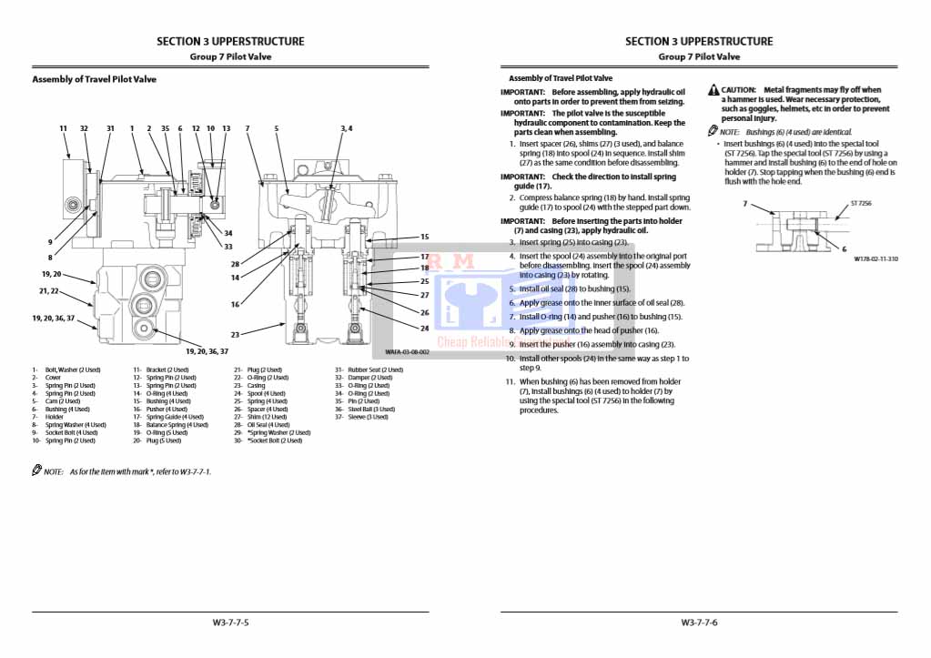 Hitachi ZX17U-5A Excavator Workshop Manual - Image 4