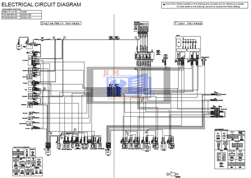 Hitachi ZX20U-5A Excavator Workshop Manual and Diagrams - Image 5