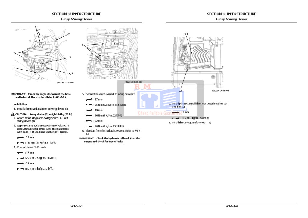 Hitachi ZX20U-5B Excavator Workshop Manual - Image 4