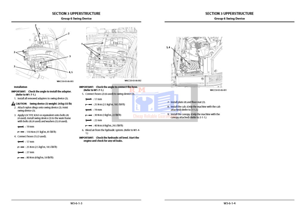 Hitachi ZX26U-5A Excavator Workshop Manual and Diagrams - Image 3