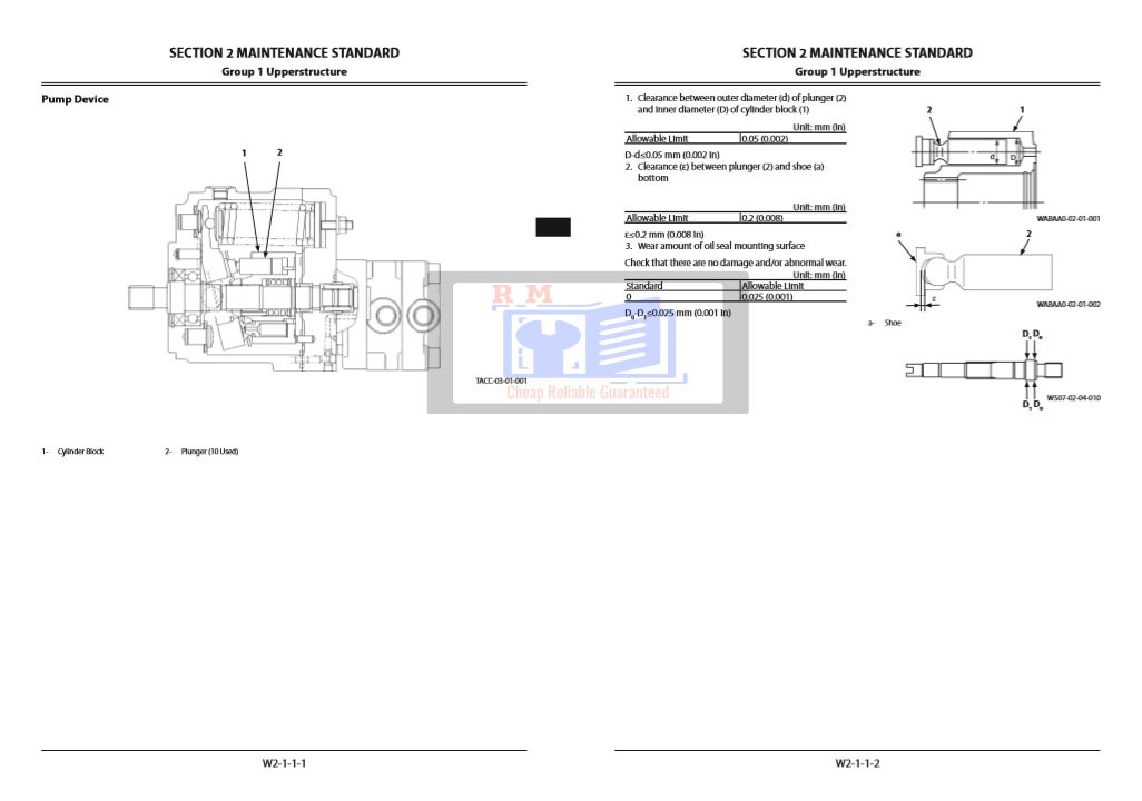 Hitachi ZX26U-5A Excavator Workshop Manual and Diagrams - Image 4