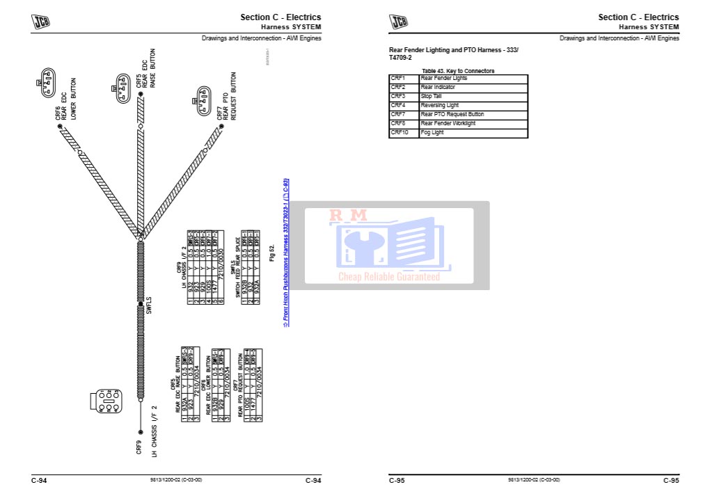 JCB Fastrac 3200, JCB Fastrac 3230 Service Repair Manual - Image 4