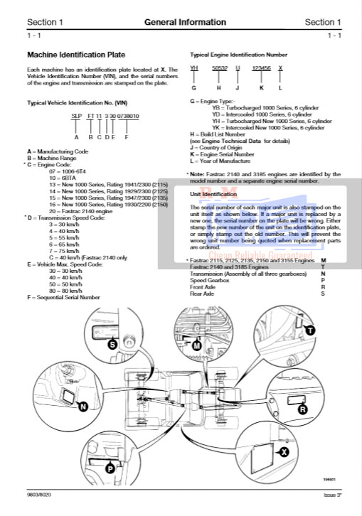 JCB Fastrac 2115, JCB Fastrac 2125, JCB Fastrac 2135, JCB Fastrac 2140, JCB Fastrac 2150 Service Repair Manual - Image 3