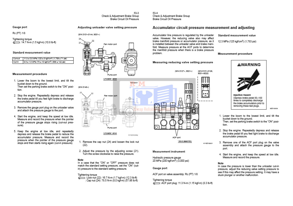 Hitachi ZW550-G Wheel Loader Technical Manuals - Image 4