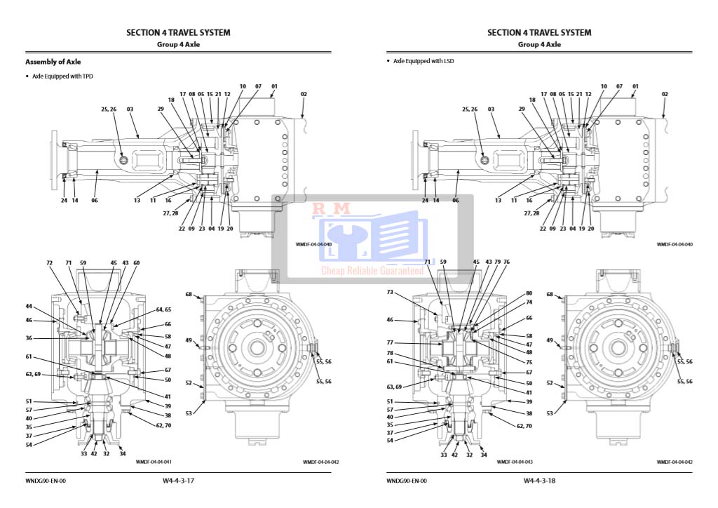 Hitachi ZW 150-5B, Hitachi ZW 150PL-5B Wheel Loader Workshop Manuals - Image 7