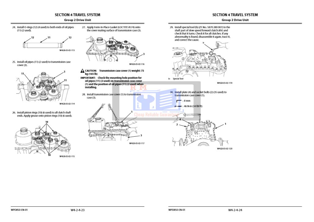 Hitachi ZW180-6, Hitachi ZW180PL-6 Wheel Loader Workshop Manual - Image 5