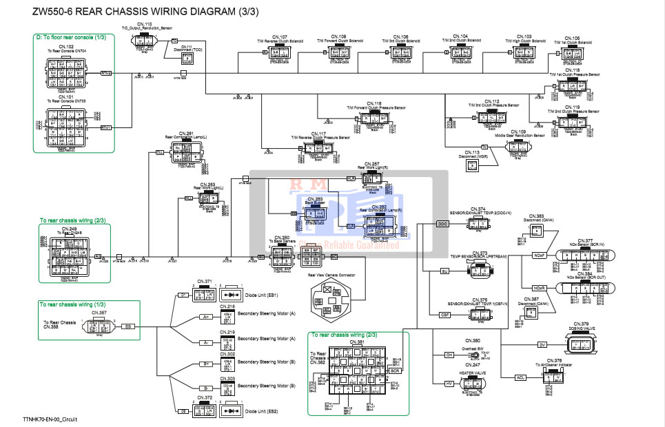 Hitachi ZW550-6 Wheel Loader Workshop Manual and Diagrams - Image 6