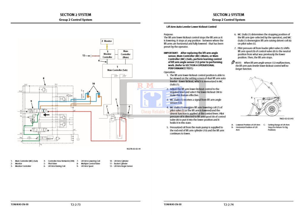 Hitachi ZW550-6 Wheel Loader Technical Manuals - Image 7