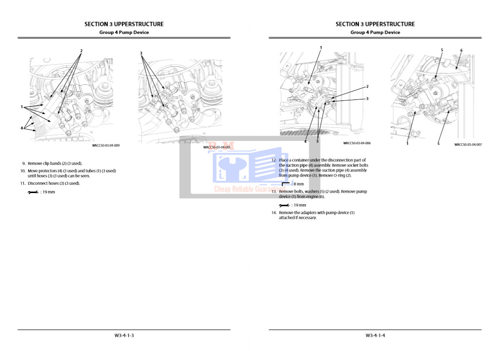 Hitachi ZX20U-5A Excavator Workshop Manual and Diagrams - Image 3