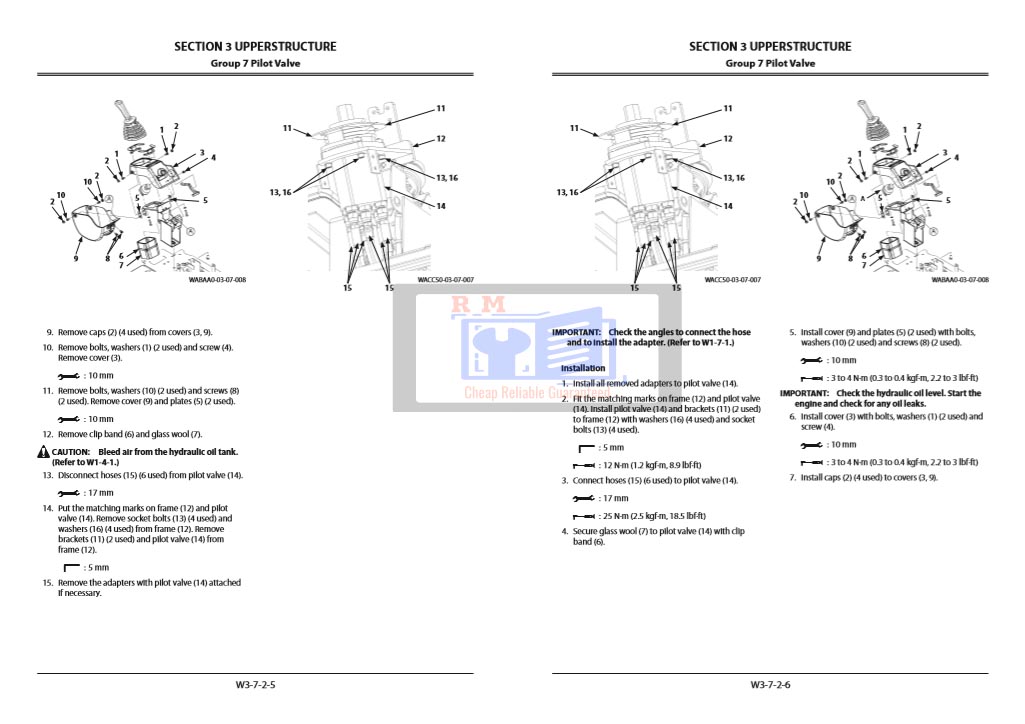 Hitachi ZX20U-5B Excavator Workshop Manual - Image 5