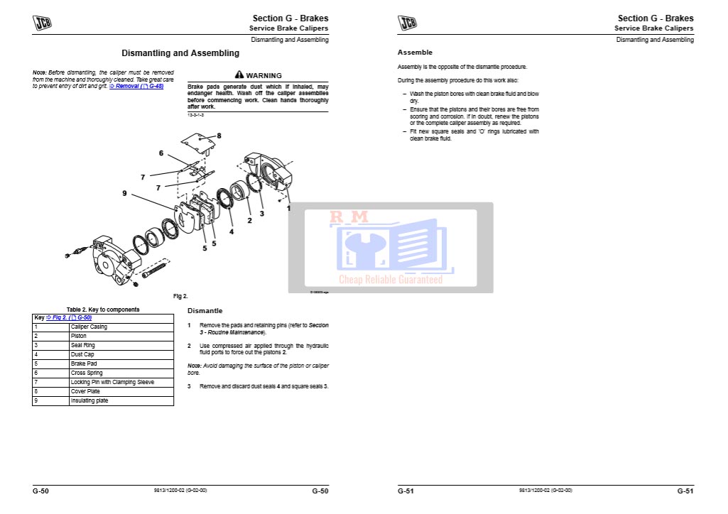 JCB Fastrac 3200, JCB Fastrac 3230 Service Repair Manual - Image 5