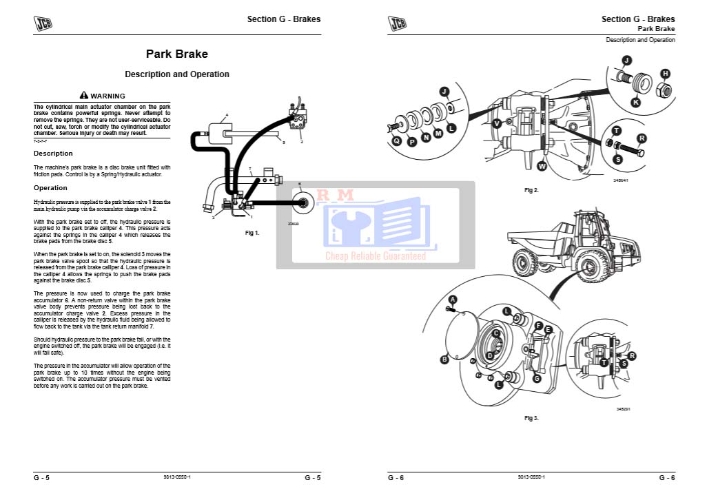 JCB Dump Truck 714, 718 Service Repair Manual - Image 5