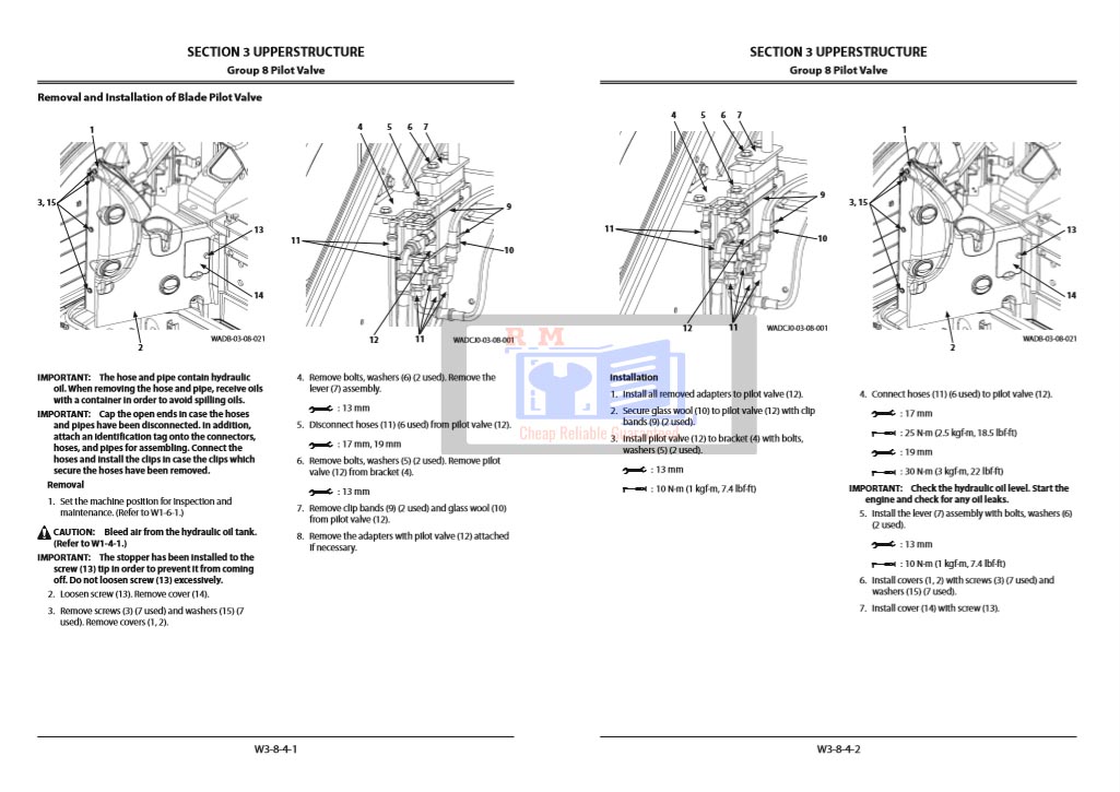 Hitachi ZX35U-5A Excavator Workshop Manual and Diagrams - Image 7