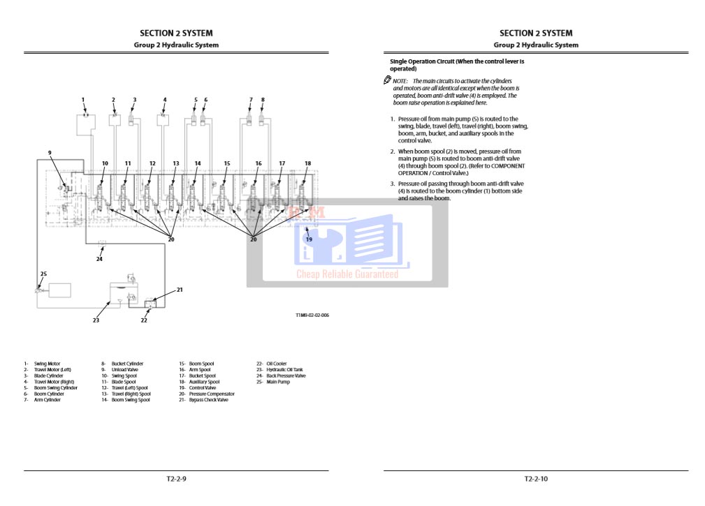 Hitachi ZX55U-5A Excavator Technical Manual - Image 3