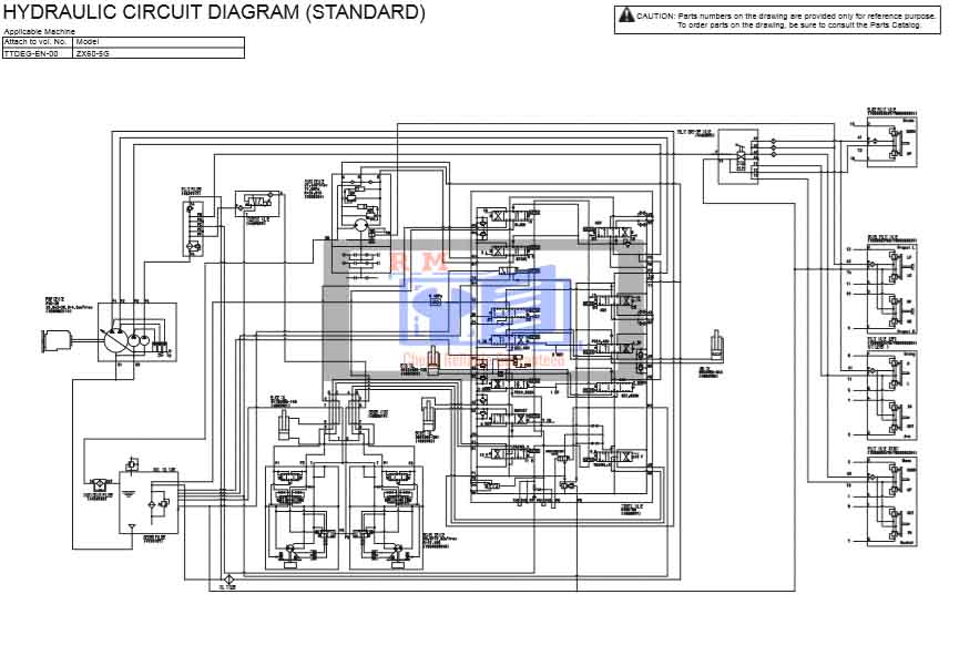 Hitachi ZX60-5G Excavator Workshop Manual and Diagrams - Image 3