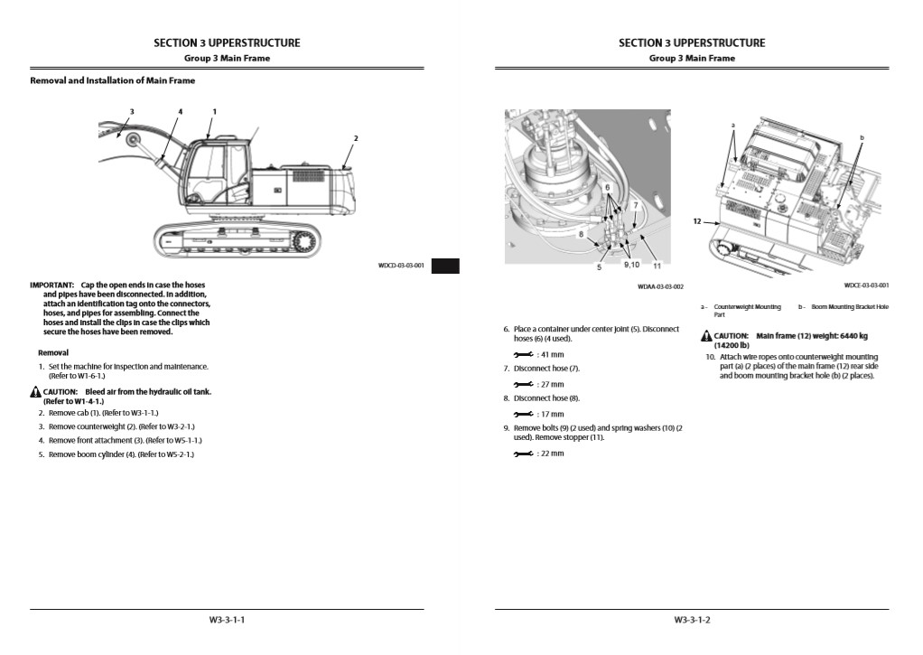 Hitachi ZX280-5G, Hitachi ZX280LC-5G Workshop Manual and Diagrams - Image 4