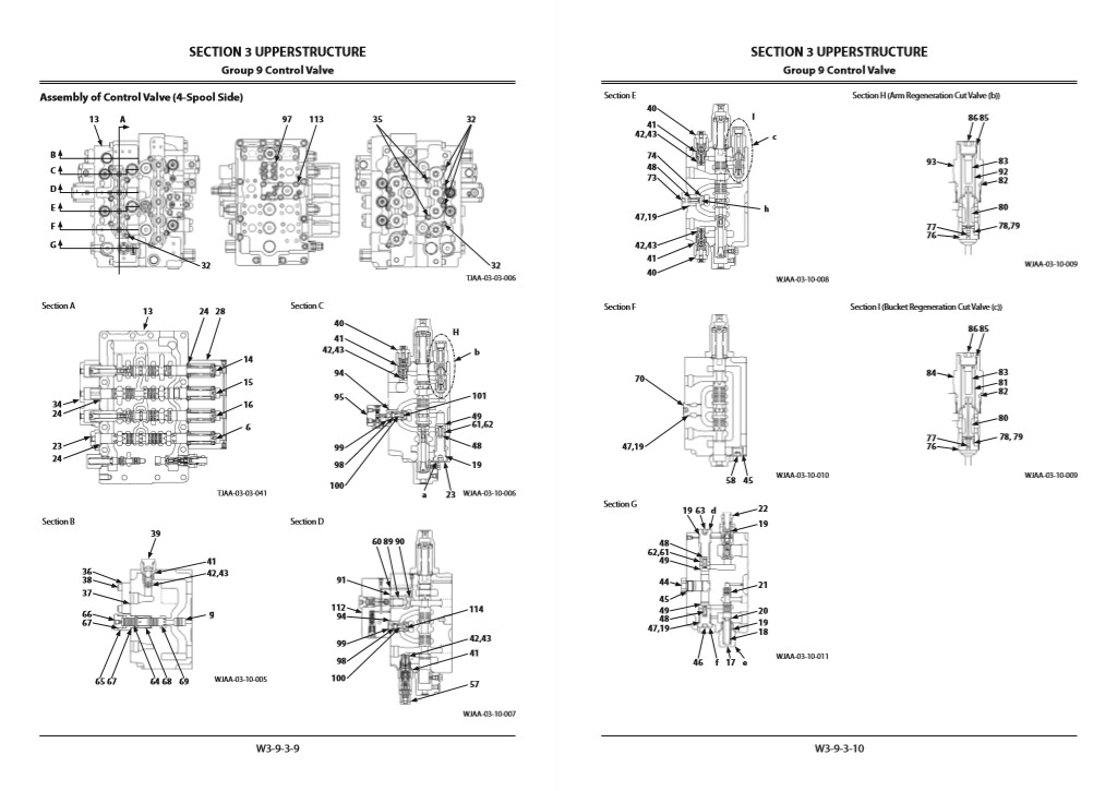 Hitachi ZX470H GI Series Workshop Manual and Diagrams - Image 3