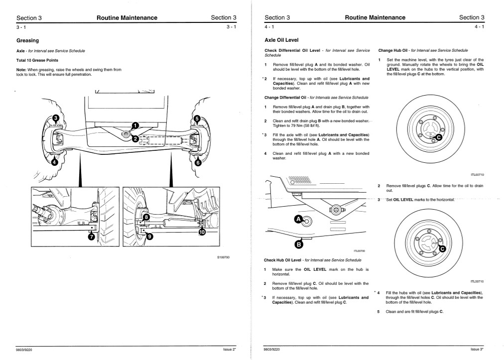 JCB SD 55 & ST Axle Service Repair Manual - Image 3