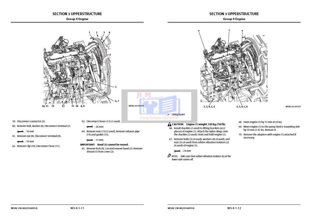Hitachi ZX135US-5B Excavator Workshop Manual and Diagrams - Image 3
