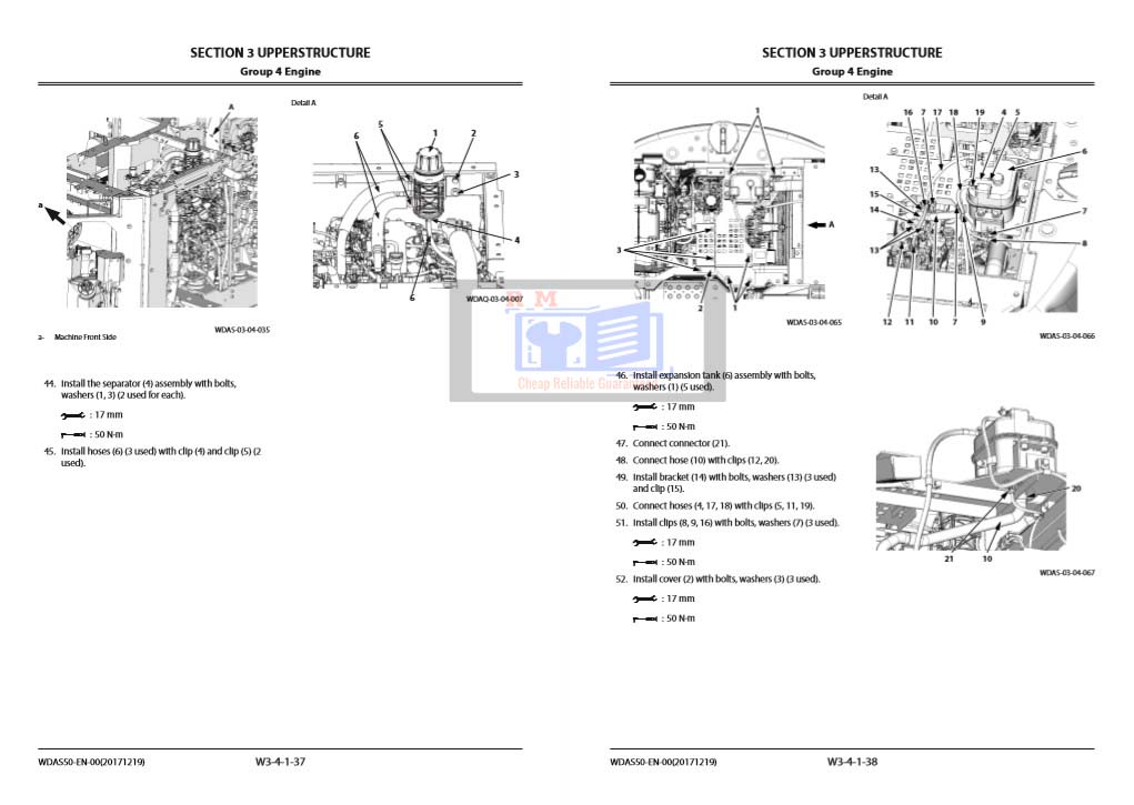 Hitachi ZX135US-6 Workshop Manual and Diagrams - Image 3