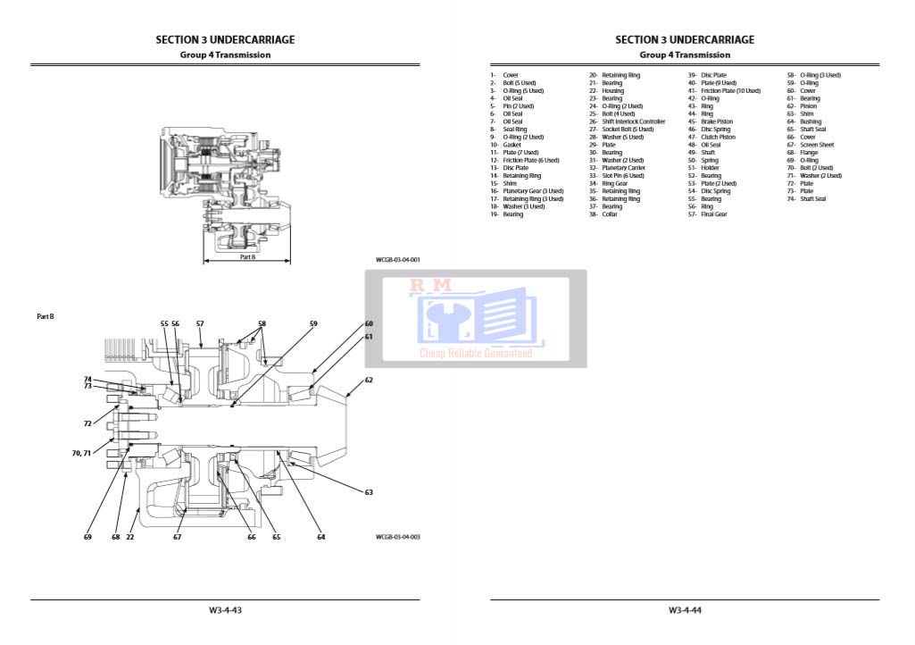 Hitachi ZX145W-3 Wheel Excavator Workshop Manual and Diagrams - Image 3