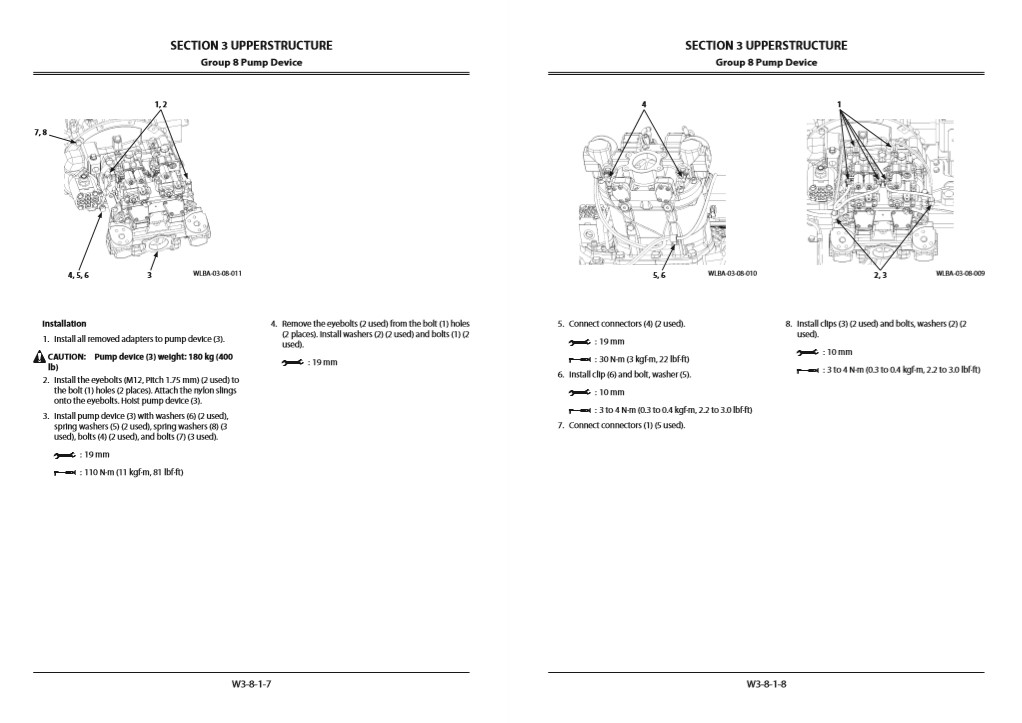 Hitachi ZX170W-5B Wheel Excavator Workshop Manual - Image 3