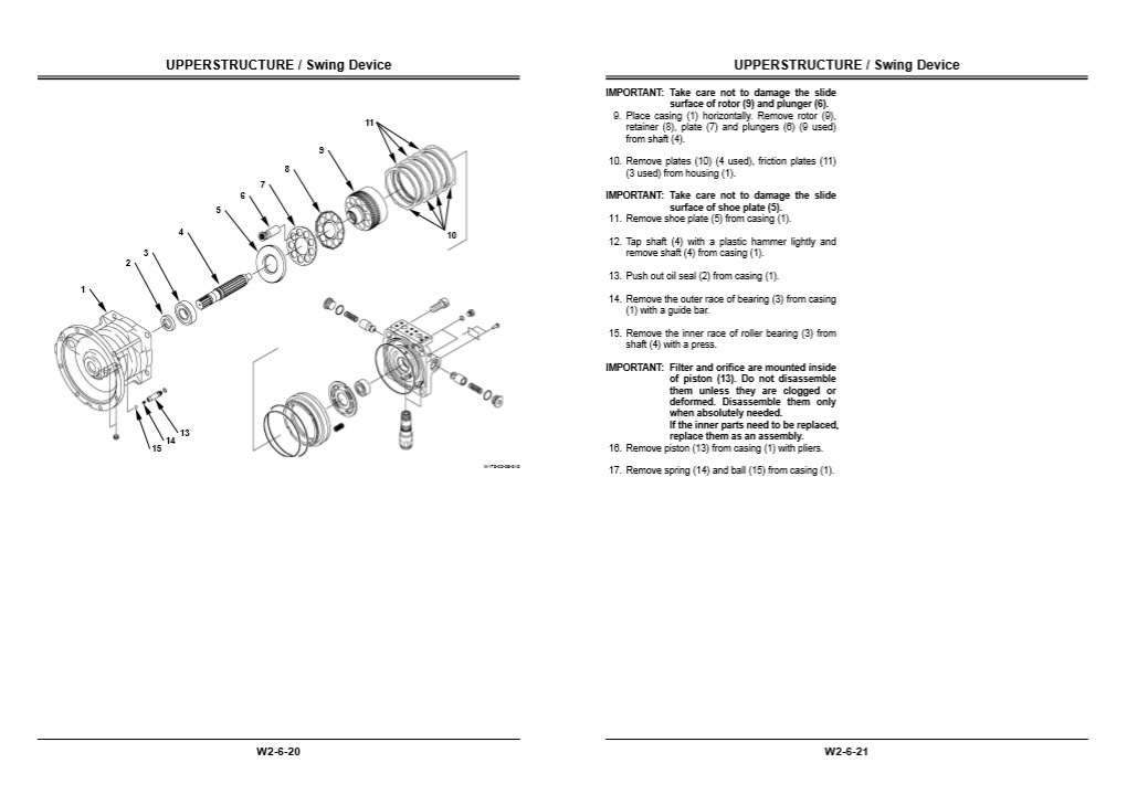 Hitachi Zaxis ZX180W Wheel Excavator Workshop Manual and Diagrams - Image 3
