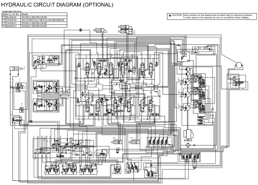 Hitachi ZX130 to ZX350 Series Diagrams - Image 2
