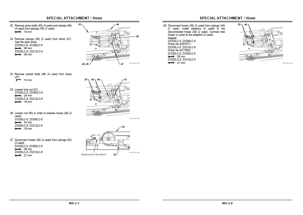 Hitachi ZX210LC-5B Excavator Workshop Manual - Image 3