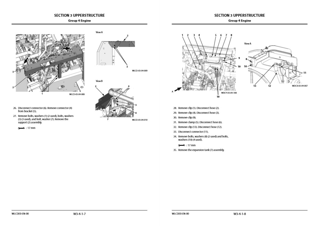 Hitachi ZX210W-5A Workshop Manual and Diagrams - Image 3