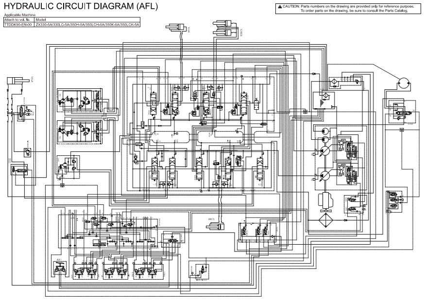 Hitachi ZX330-5A, Hitachi ZX350-5A Series Workshop Manual and Diagrams - Image 5