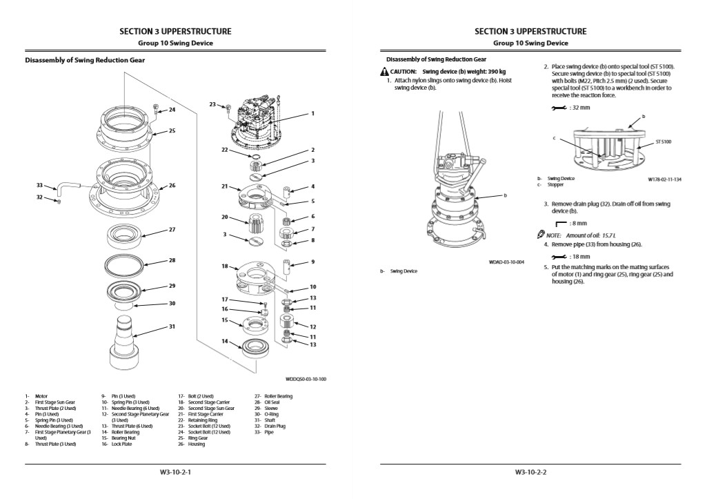 Hitachi ZX350LC-6, Hitachi ZX350LCN-6 Workshop Manual and Diagrams - Image 4