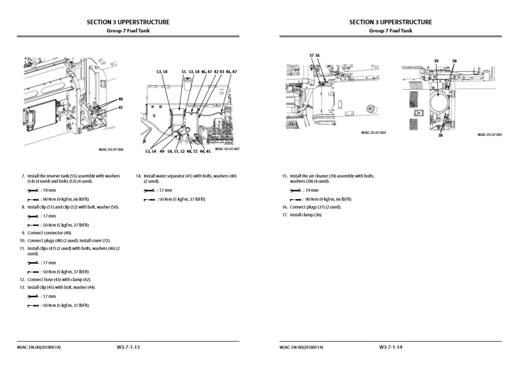 Hitachi ZX470-5G Series Workshop Manual and Diagrams - Image 4
