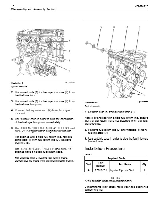 Perkins 402D, 403D and 404D Industrial Engines Operation and Maintenance Manual - Image 5