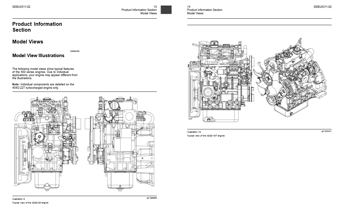 Perkins 402D , Perkins 403D , Perkins 404D Operation & Maintenance Manual - Image 4