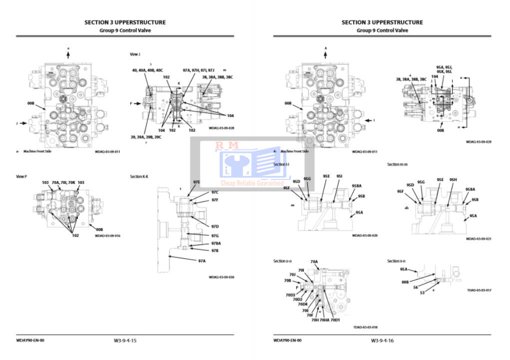 Hitachi ZX135US-5A Excavator Workshop Manual and Diagrams - Image 4