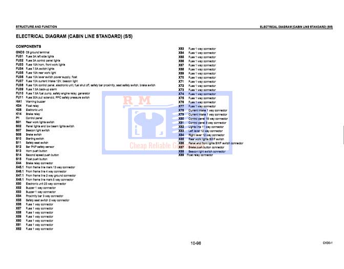 Komatsu CK30-1 Compact Track Loader Workshop Manual - Image 4