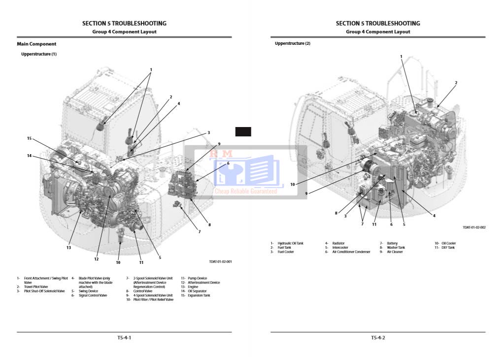 Hitachi ZX135US-6 Excavator Technical Manuals - Image 4