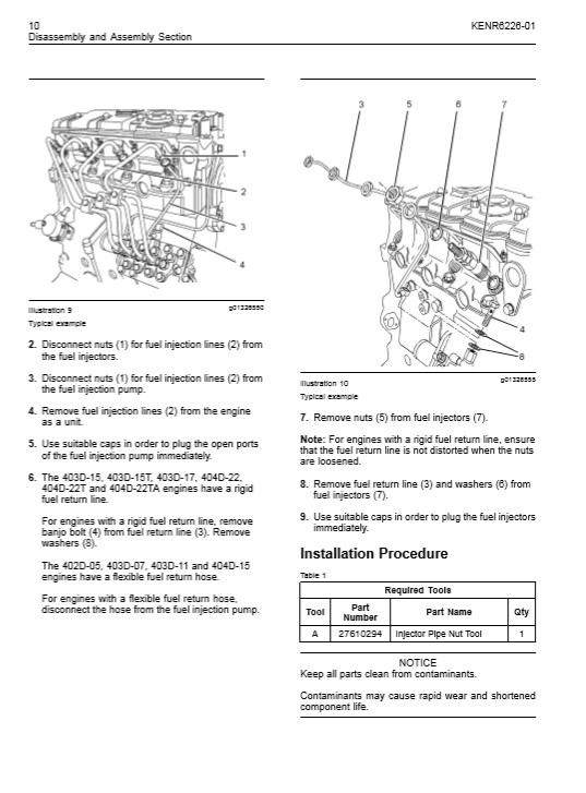 Perkins 402D, 403D, 404D Disassembly & Assembly Manual - Image 4