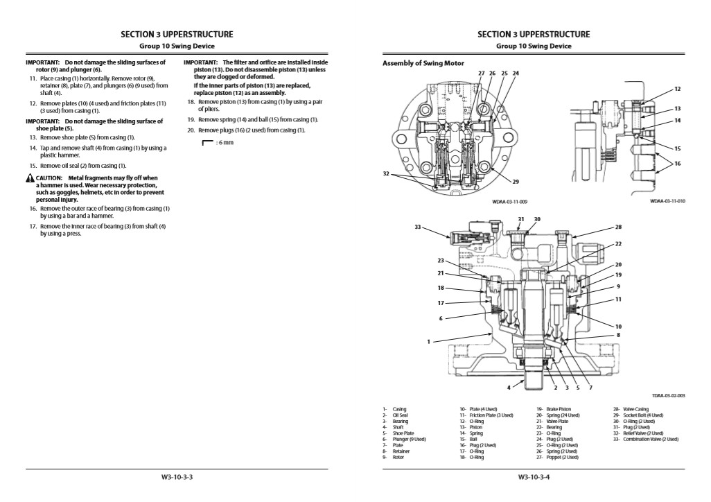 Hitachi ZX170W-5B Wheel Excavator Workshop Manual - Image 4