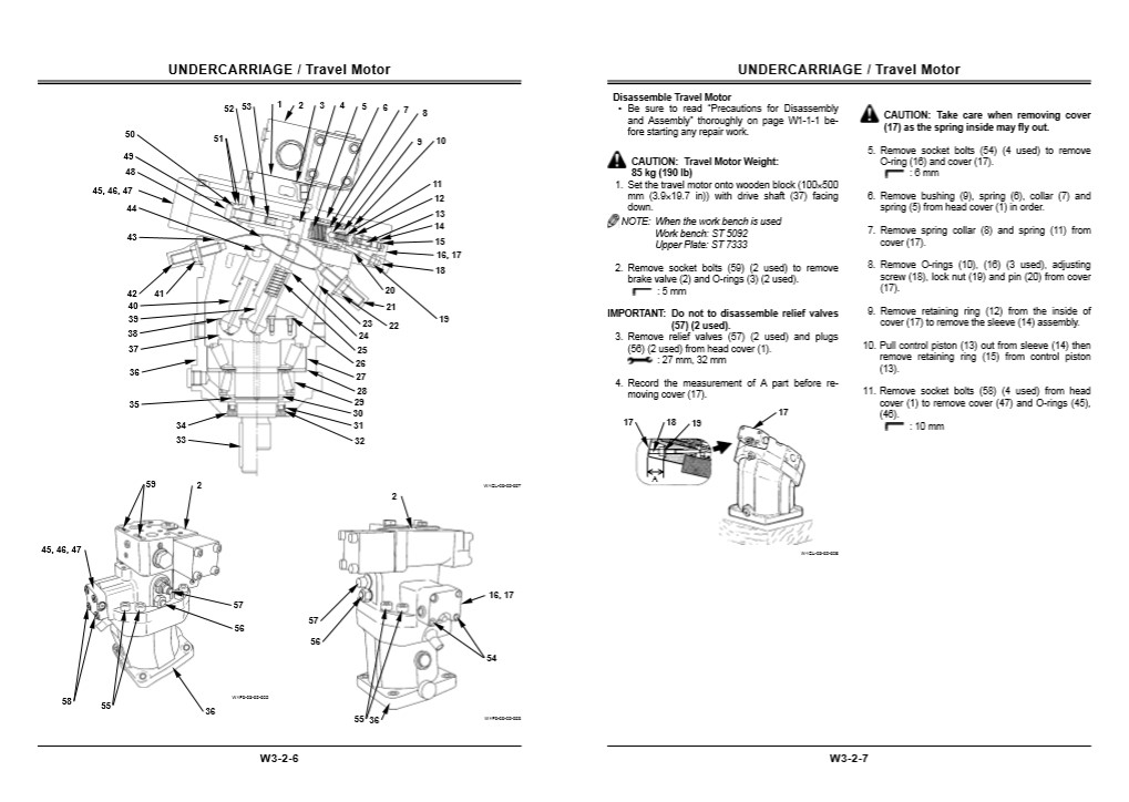 Hitachi Zaxis ZX180W Wheel Excavator Workshop Manual and Diagrams - Image 4