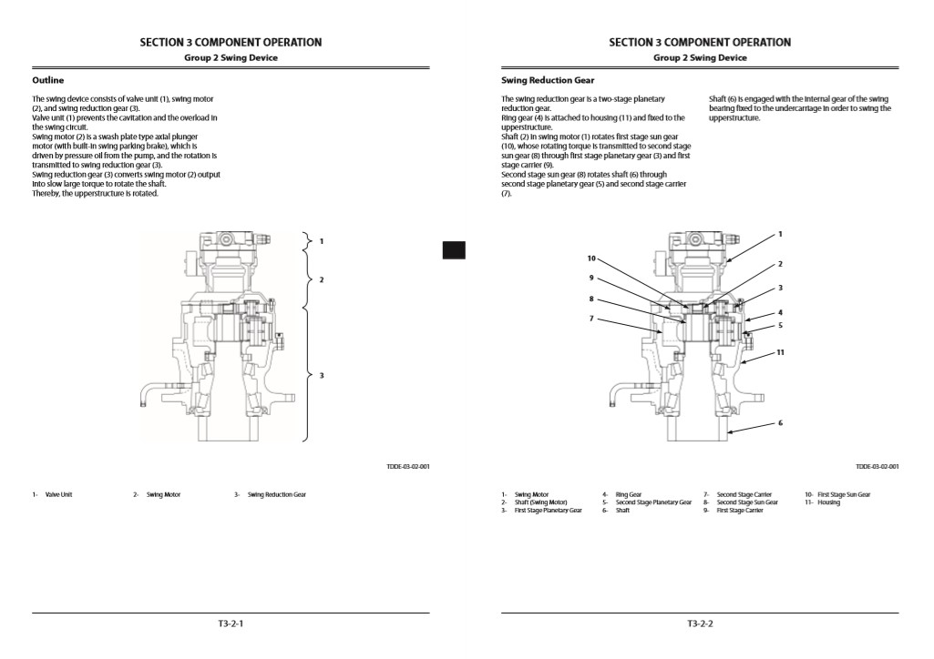 Hitachi ZX300-5A, Hitachi ZX300LC-5A, Hitachi ZX300LCH-5A Technical Manuals - Image 5