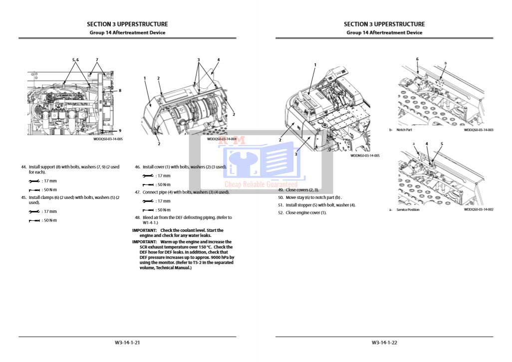 Hitachi ZX300LC-6, Hitachi ZX300LCN-6 Workshop Manual and Diagrams - Image 5